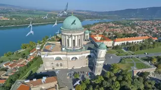 Budapest Esztergom helikopteres repülés 1-4 fő részére