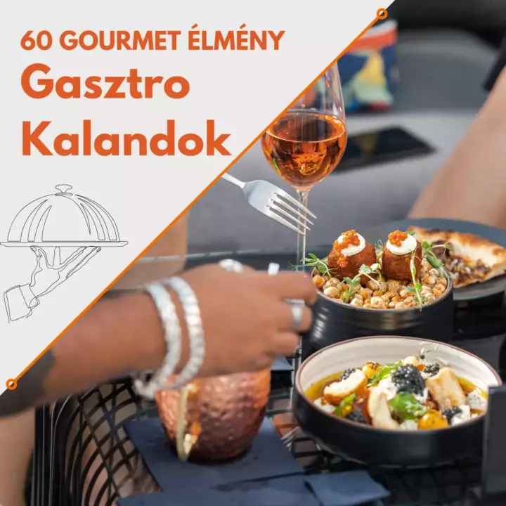 Ínyenc kóstoló élménycsomag - 60 variáció - 60 élmény fő kép