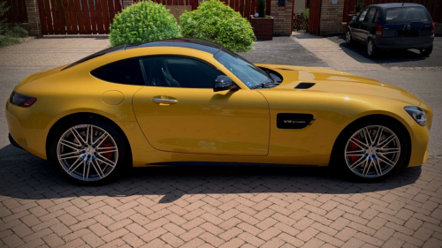 Mercedes -BENZ AMG GT C-vel utcai élményvezetés 1